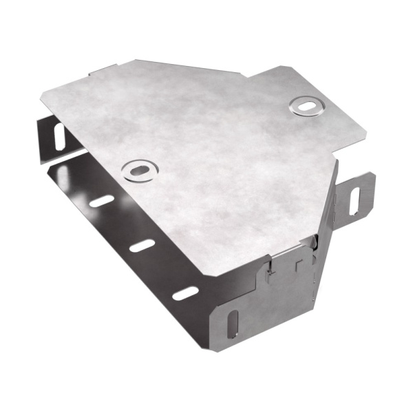 Переходник симметричный с крышкой Стандарт 200х100х50 Промрукав