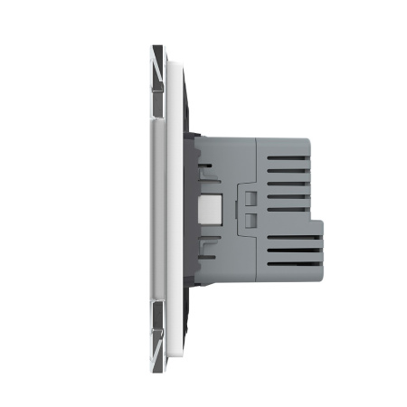 Розетка электрическая + USB type-C с блоком питания 18W Livolo 1 пост Белая VL-C7CTF16A.UC18W-2WP Розетка электрическая + USB type-C с блоком питания 18W Livolo 1 пост Белая VL-C7CTF16A.UC18W-2WP