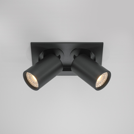 Встраиваемый светильник LED 20Вт Черный IP20 Downlight DL045-02-10W3K-B Technical Maytoni