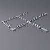 Коннектор прямой для однофазного шинопровода серебряный IP20 (a050063) Elektrostandard