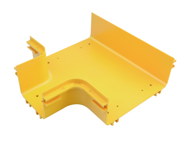 Ответвитель Т-образный оптического лотка изменяемый 240х120 мм H100 D5 DKC