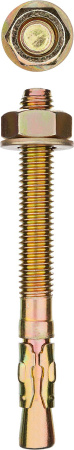 Анкер клиновой, М12 x 115 мм, 25 шт, желтопассивированный, ЗУБР
