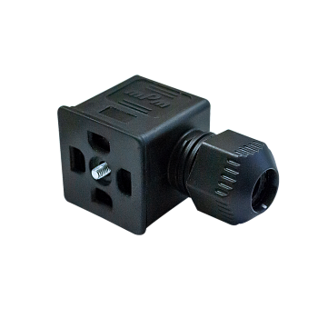 Разъем разборный "мама" EN175301-803 форма А (DIN 43650-A) 4 контакта (3+PE)