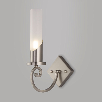 Классическое бра 1*E14 60Вт никель IP20 Banci (60117/1 никель) Eurosvet