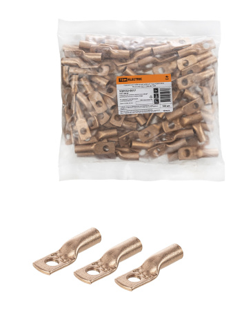 Наконечник кабельный медный под опрессовку ТМ 25-8-8 ГОСТ 7386-80 TDM