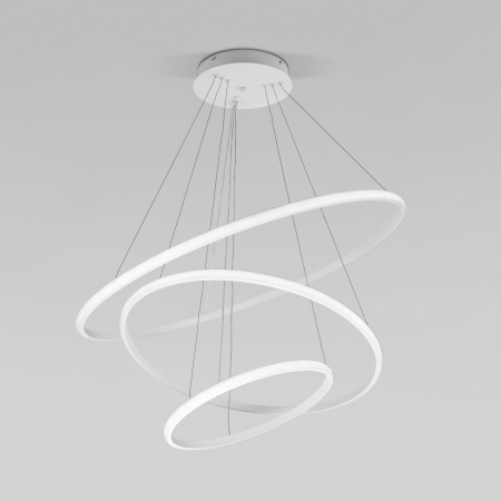 Подвесной светодиодный светильник с ПДУ белый IP20 (90264/3 белый) Eurosvet