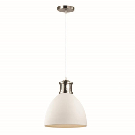 Подвес E27 60W 220V VIOLA белый/никель ODEON LIGHT