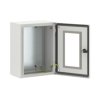 Корпус навесной STE с М/П с прозрачной дверью ВхШхГ 400x300x200 мм DKC
