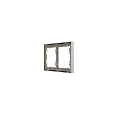 Рамка пластиковая Voltum S70 на 2 поста, (шелк)