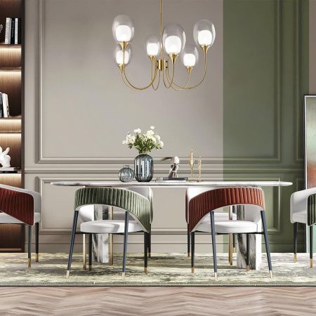 Подвесной светильник 6*E14 60Вт Латунь IP20 Aura MOD016PL-06BS Maytoni