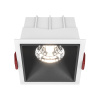 Встраиваемый светильник LED 15Вт Бело-черный IP20 Downlight DL043-01-15W4K-SQ-WB Technical Maytoni