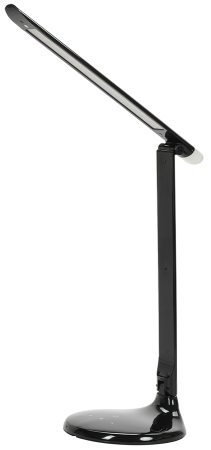 LIGHTING Светильник светодиодный настольный 2013 9Вт на подставке диммер ночник черный IEK