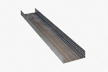 Лоток перфорированный ЛМ 250х150х3000 УТ1,5, горячее цинкование, S1,5