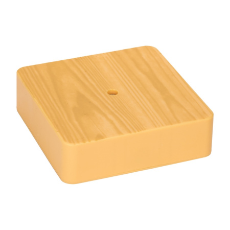 Коробка разветвительная KMP-030-032 (100х100х28) светлое дерево PROxima EKF