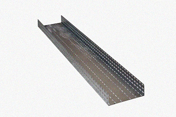 Лоток перфорированный ЛМ 100х100х2000 УХЛ1, горячее цинкование S1,5