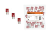 Перемычка для ЗКБ 4мм2 2PIN (упак. 25 шт.) TDM