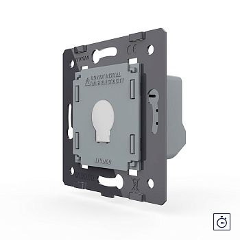 Одноклавишный сенсорный выключатель с таймером (мех.) Classic NEW Livolo