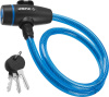 Замок "Профессионал", тросовый, 3 ключа в комплекте, длина троса 650мм, d 10мм ЗУБР