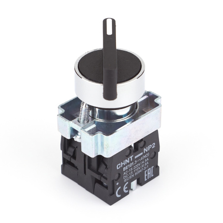 Переключатель NP2-BJ45, 2 положения возвратом, 1НО+1НЗ, IP40 (R) CHINT