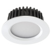 Встр.св-к IP44 LED 4000K 10W 100-265V DRUM белый NOVOTECH