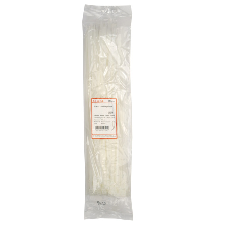 СНЯТ Хомут P6.6 стандартный, белый, 4,8х360 DKC