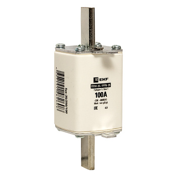 Плавкая вставка ППН-35 250/100А габарит 1 PROxima EKF