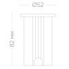 Светодиодный светильник Feron SP2813, 3W 2700K AC12V IP68