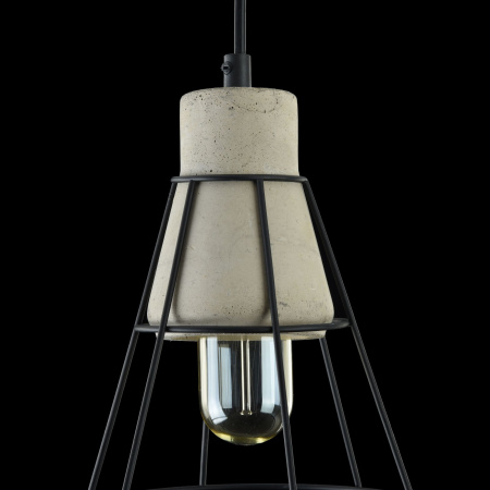 Подвесной светильник 1*E27 60Вт Черный IP20 Gosford T436-PL-01-GR Maytoni