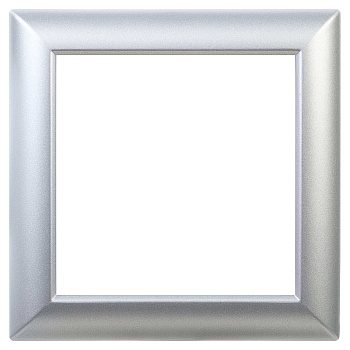 Рамка-суппорт "Avanti" для "In-liner Front", серебристый металлик, 2модуля DKC