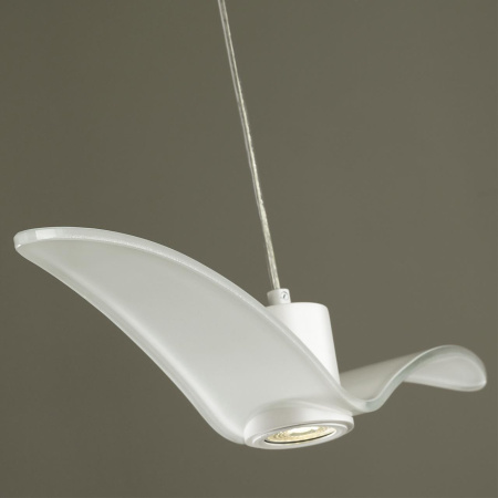 Подвес GU10 1*5W BIRDS белый/стекло C ODEON LIGHT