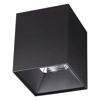 Накл.св-к IP20 LED 4000К 30W 200-260V RECTE черный NOVOTECH