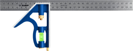 300 мм Комбинированный многофункциональный угольник. Серия Профессионал. ЗУБР