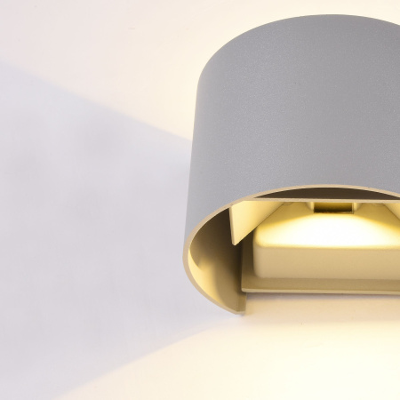 Бра 6Вт 3000K Серый IP20 Fulton O573WL-L6GR Outdoor