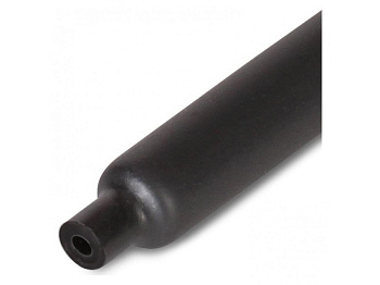 Трубка термоусадочная ТТК (3:1) 39/13 черная КВТ
