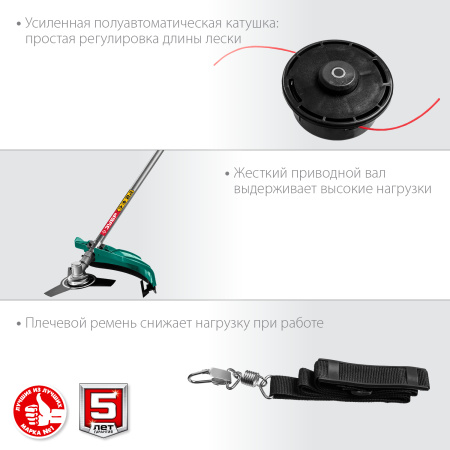 1700 Вт коса сетевая, ш/с 42/25 см ЗУБР