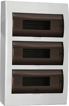 Корпус пластиковый ЩРН-П-36 IP41 белый KREPTA 3 IEK