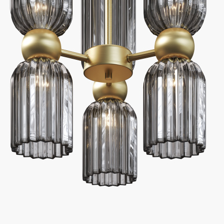 Подвесной светильник 6*E14 40Вт Золото IP20 Antic MOD302PL-06GR Maytoni