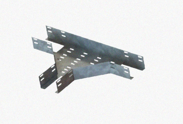 Лоток тройниковый перфорированный ОТ 75х50 УТ1,5, горячее цинкование, S1,5