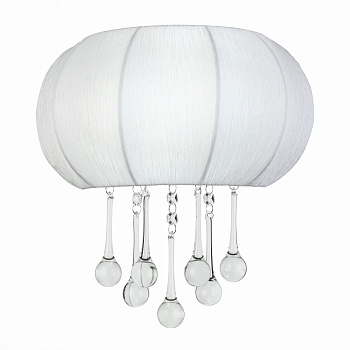 Бра Хром/Белый, Прозрачный E14 2*40Вт SL350.051.02 ST LUCE