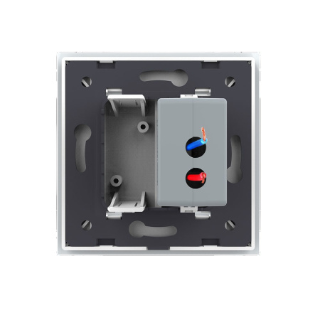 Розетка USB с блоком 5В 2.1А Белая Livolo