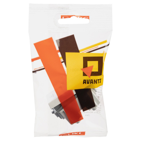 Выключатель модульный, "Avanti", "Белое облако", 1 модуль DKC