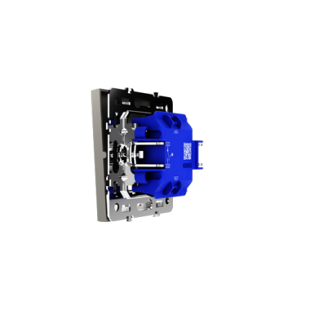 Выключатель встраиваемый Voltum S70 одноклавишный с подсветкой 10А, (кашемир)
