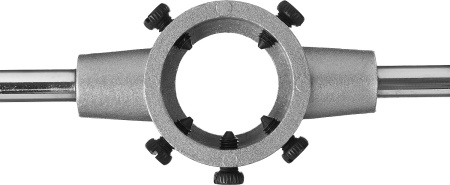 38мм, для M12-M14, Плашкодержатель со стопорными винтами ЗУБР