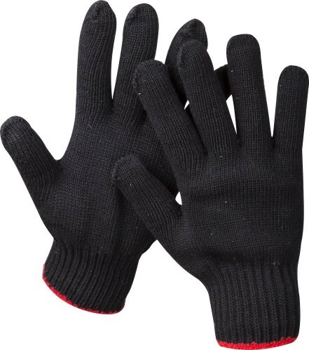 Утеплённые перчатки СТАНДАРТ, трикотажные, размер L-XL ЗУБР