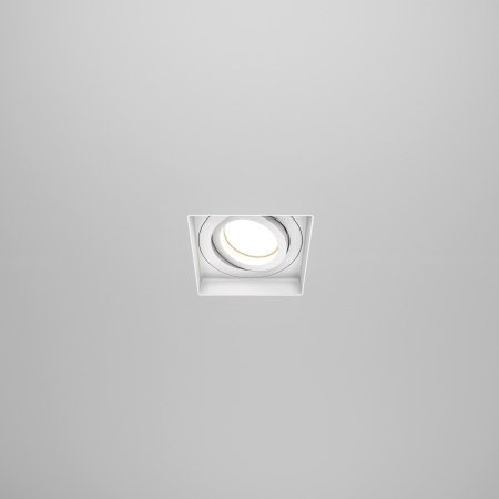 Встраиваемый светильник 1*GU10 50Вт Белый IP20 Downlight DL003-01-W Technical Maytoni