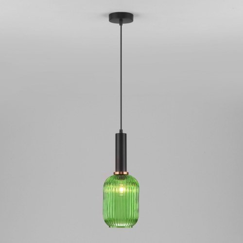 Подвесной светильник 1*E27 40Вт черный IP20 (50181/1 зеленый) Eurosvet фото 5