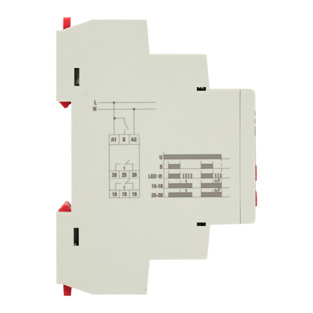 Реле времени (задержка выключ, после пропад, сигн) RT-SBE-2 PROxima EKF