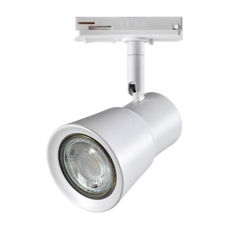 Св-к трековый однофазный двухжильный IP20 GU10 50W 220V MOLO белый B NOVOTECH