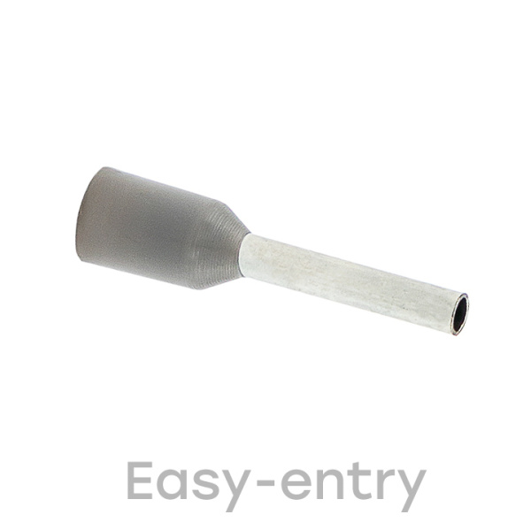 Наконечник штыревой втулочный изолированный НШвИ 0,75-8 (50шт) PROxima EKF