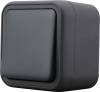 Donel W55 Переключатель 1-кл. накладной, антрацит, IP55, серия (тип) DIP55